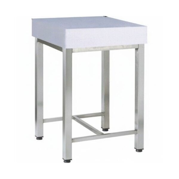 BILLOT DE DÉCOUPE SUR PIEDS L50XP50XH90CM